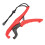 Red ABS Fish Gripper with Adjustable Rope, Lightweight and Floatable 4
