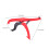 Red ABS Fish Gripper with Adjustable Rope, Lightweight and Floatable 5