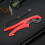 Red ABS Fish Gripper with Adjustable Rope, Lightweight and Floatable 8