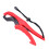 Red ABS Fish Gripper with Adjustable Rope, Lightweight and Floatable 3