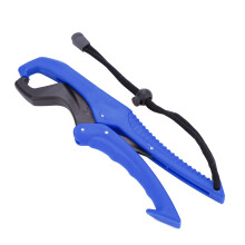 ABS Fish Gripper with Adjustable Rope - Blue, S, 16x4.5x13.5cm