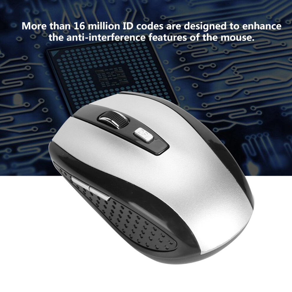 Portable 6D 2.4Ghz Wireless Optical Mouse With Usb Receiver For Pc/Laptop 4901334327091