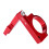 Ultralight Aluminum Alloy Foldable Front Derailleur Clamp Adapter (Red) 6