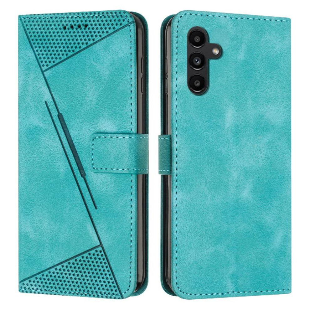 (Green) Flip Case For Samsung Galaxy S25 Fe Card Insertion Pu Leather Wallet Kickstand Green 764563151950