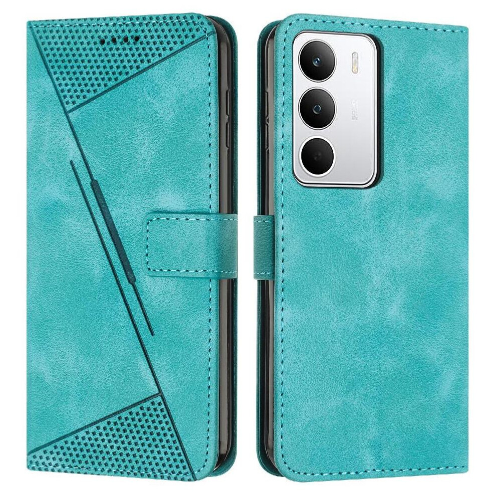(Green) Flip Case For Realme C71 Wallet Pu Leather Card Insertion Kickstand Green 764563152100