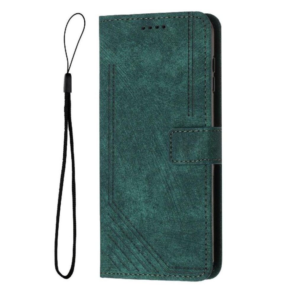 (Green) Flip Case For Realme C75 5G Kickstand Wallet Card Insertion Pu Leather Green 764563152872