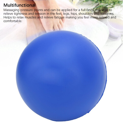Palla miofasciale Acupoint da 10 cm in PU – Blu Rebound 2