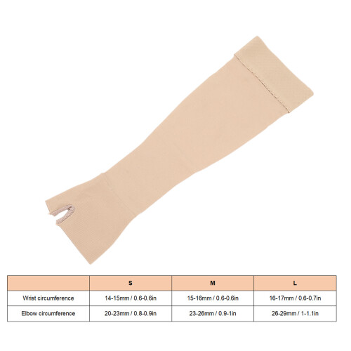 30-40mmHg graduierte Armstulpe, elastisches PU, Größe S 1