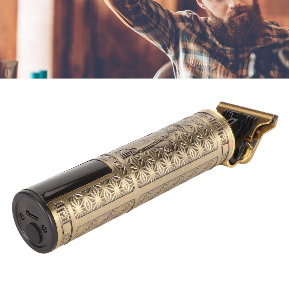 Rechargeable Electric Hair Trimmer with 600mAh Lithium Battery, Low Noise & Digital Display