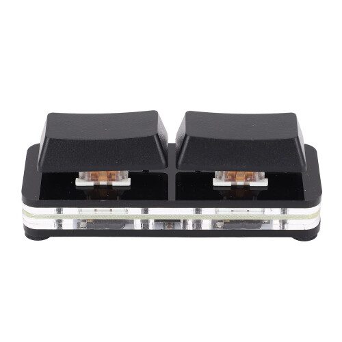 OSU pavé numérique RGB à 2 touches programmable USB-C noir