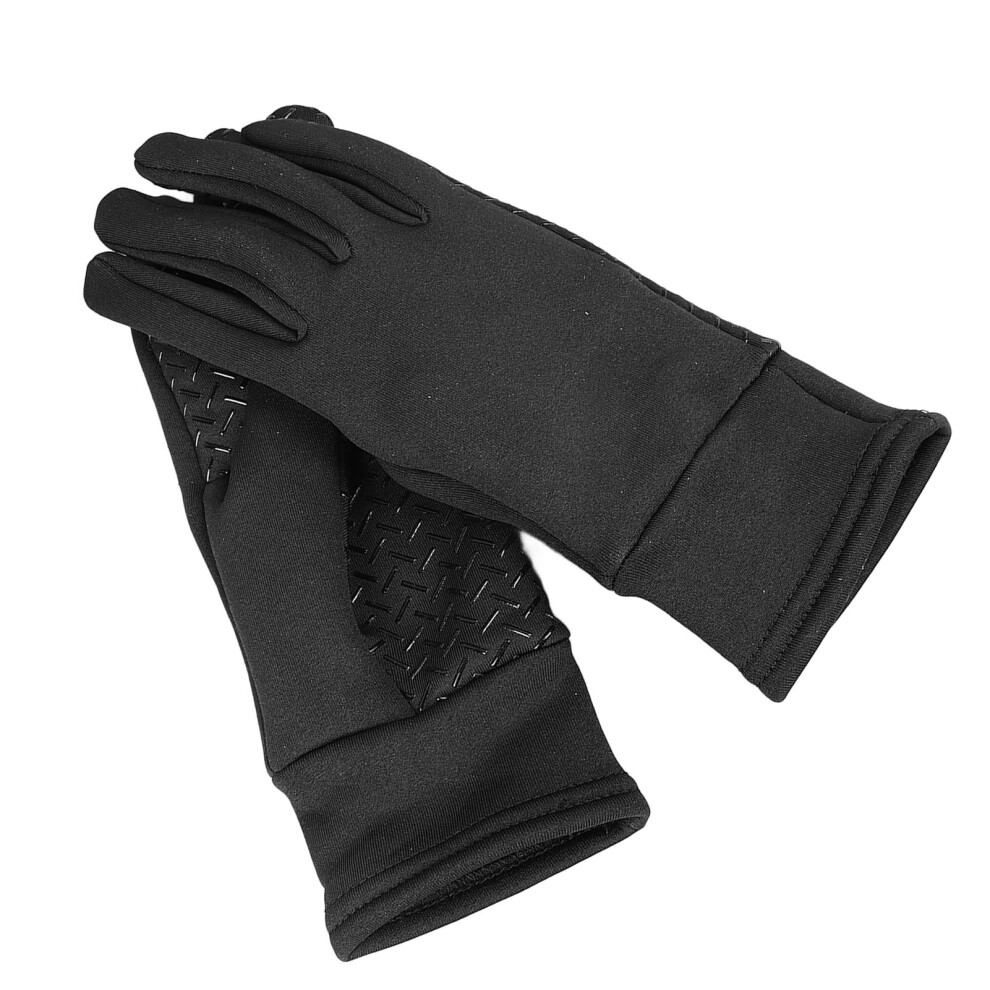 Reithandschuhe Weich Warm Rutschfest Professionell Winter Reit- Und Fahrradhandschuhe FüR Wandern S-image
