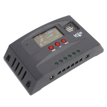 MPPT Solar Charge Controller 12V/24V 30A LCD DP USB Regulator