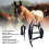 Horse Halter Set with Leash, Adjustable, Navy Blue, 2m 5