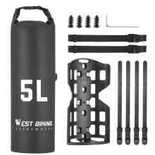 Sac de fourche pour vélo 5L Type A/B Noir 225x120mm