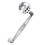 Baitcasting Power Handle Rocker 110mm 8x5mm Schwarz 9