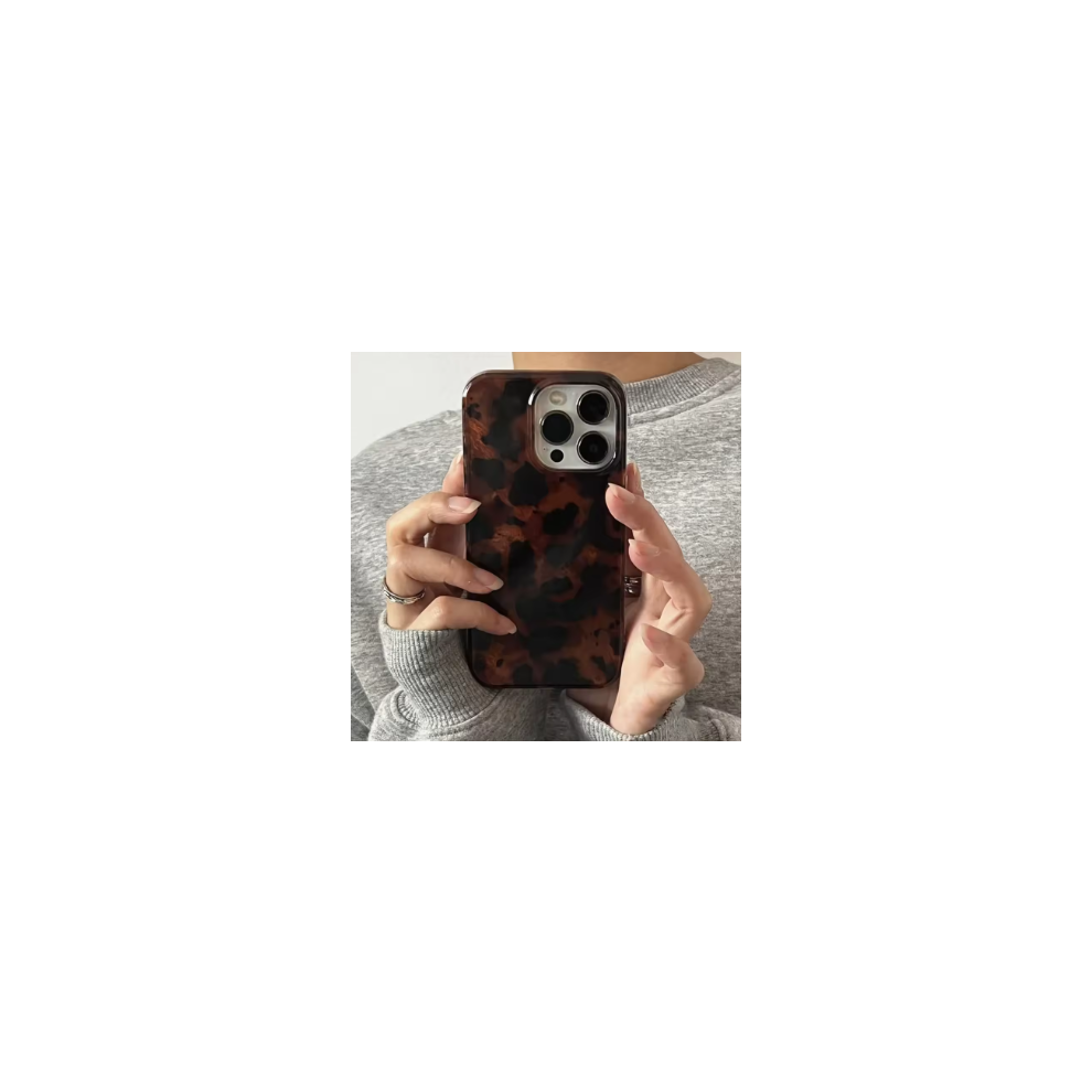 Photos - Case  Retro Amber Texture Laser Phone  For iPhone Not,Specified(For iPhone 15 Plus)