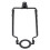 Supporto in ferro per harp del paraluce - 200 g, asta standard E26 13