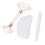 3er-Set Jadestein Gua-Sha-Roller Ingot-Form Weiß 15