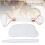 3er-Set Jadestein Gua-Sha-Roller Ingot-Form Weiß 8