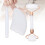 Jadestone Roller Gua Sha Set - Doppelköpfe Weiß 10
