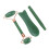 Jadestone Grünes Gua-Sha-Roller-Massage-Set mit 2 Köpfen 16