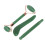 Set da 3 pezzi Jadestone rullo per il viso e gua sha verde 7