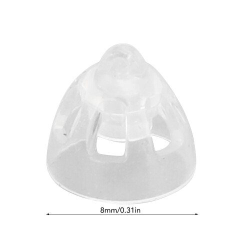 30 pezzi Sound Aid Open Fit Domes Minifit Nero 8mm 1