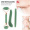 Set da 3 pezzi Jadestone rullo per il viso e gua sha verde 4