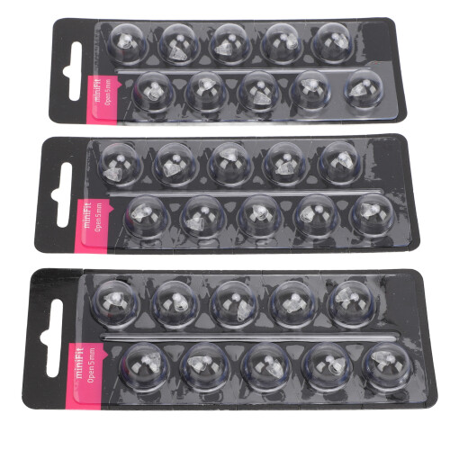 30 dômes de remplacement MiniFit DoubleVent 5 mm A02