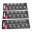 30 pezzi OpenFit Domes per Minifit Nero 10mm/0.39in 14