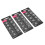 30 pezzi OpenFit Domes per Minifit Nero 10mm/0.39in 15