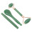Jadestone Roller Set Doppelkopf Gua Sha grün 1