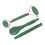 Jadestone Roller Set Doppelkopf Gua Sha grün 16