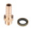 Durable Brass M8 Oil Cooler System Adapter - 4Pcs Motorcycle Kit 5