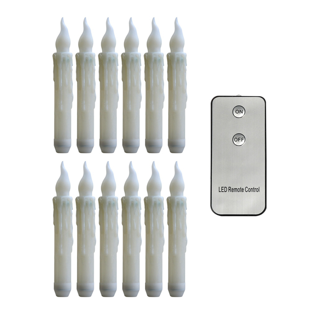 Candles with Remote Control LED Flameless Candles,Warm White Flash-image-OPC-PJCWZKS-NEW