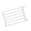 Indoor 36cm Pet Gate Adjustable & Durable No Drill Installation White 16