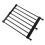 Expandable Short Dog Gate 16.5in High Adjustable Easy Install Black 1