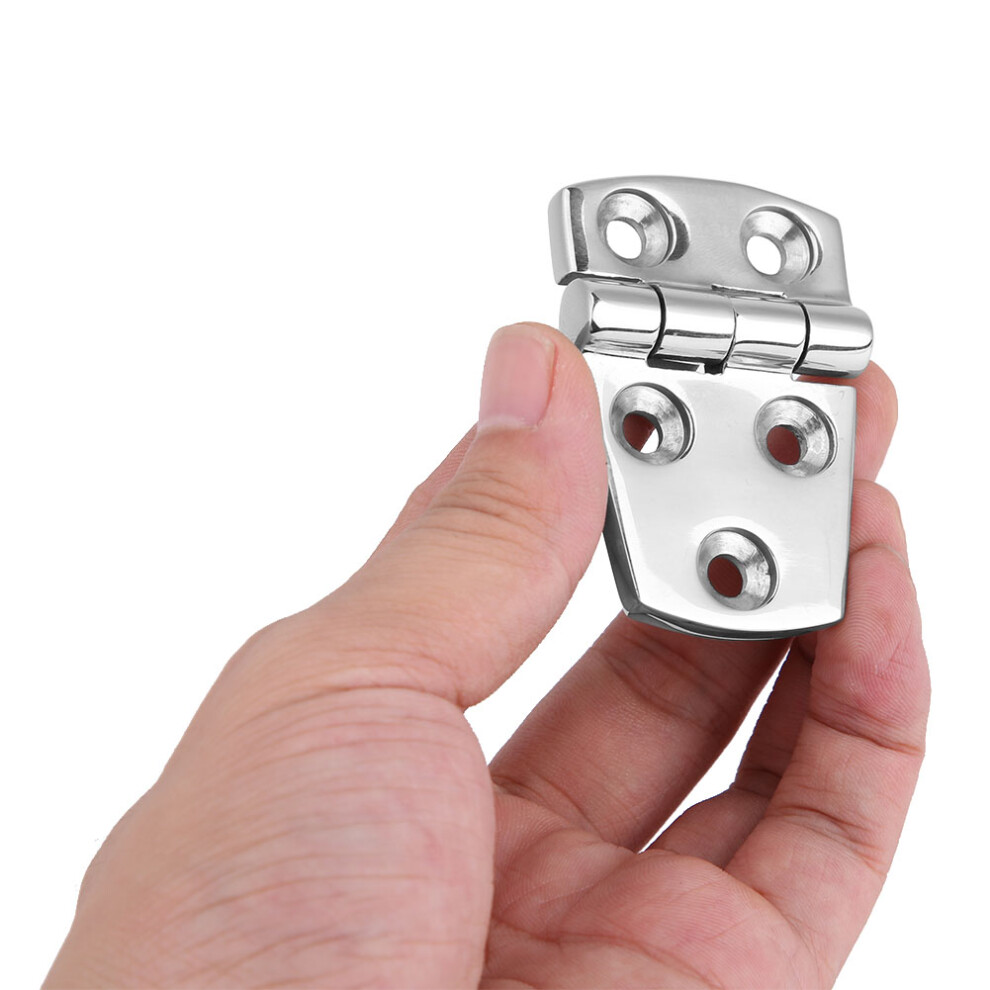 Marine Stainless Steel Door Hinge 57Mm X 38Mm For Cabin Hatch Replacement 7671334361070