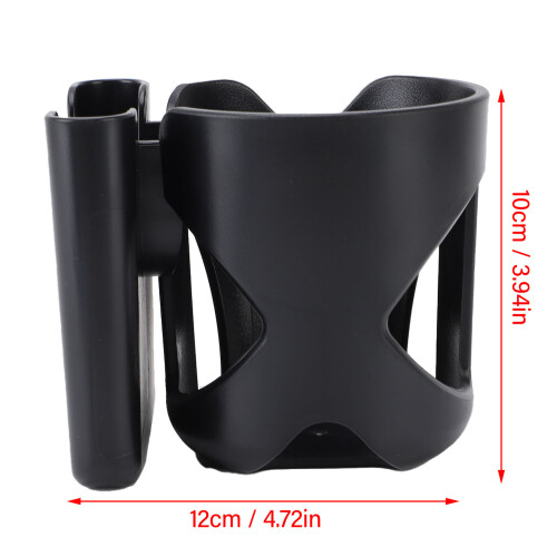 Universal 2-in-1 Stroller Cup & Phone Holder 360 Rotatable Mount 1