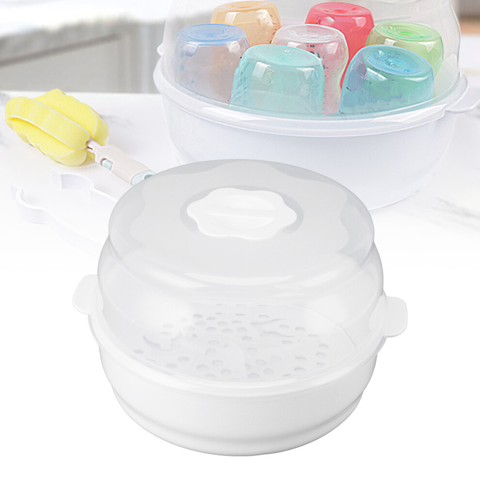 Baby Bottle Sterilizing Bag, Heat-Resistant, Compact, Portable, Microwave Safe, 29x26x17.5cm