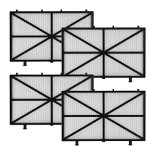 Filtros ultrafinos para limpeza de piscinas 4PCS 9991432-R4 Filtro de piscina