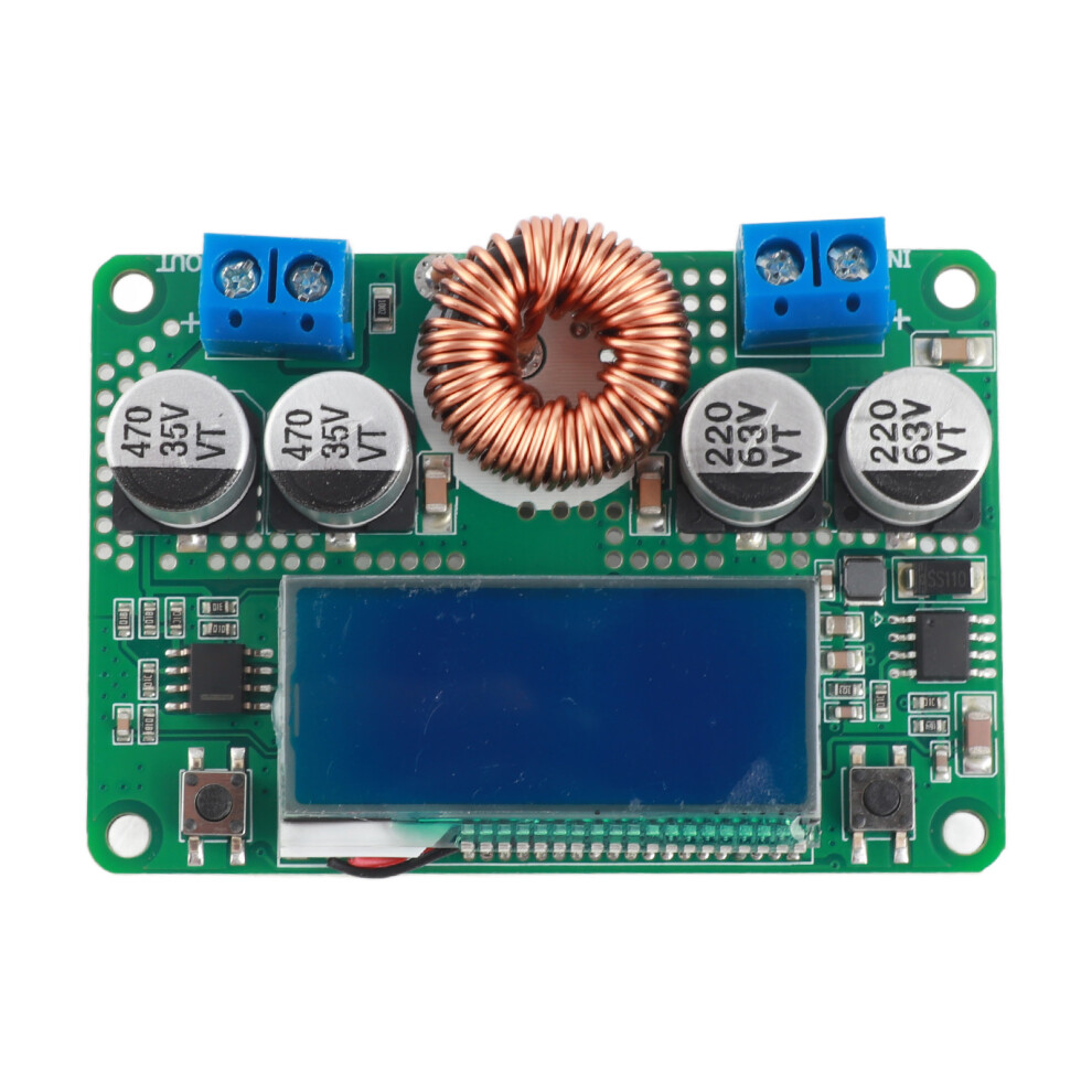 DCâDC 8â60V to 3â32V 7A adjustable step-down power supply with acrylic shell