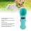 Silikon-Hunde-Wasserflasche 28,599 cm Blau 4