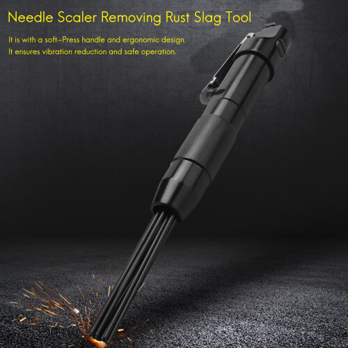 Scaler Removing Rust Slag Tool Εργαλείο καθαρισμού αέρα με 12x βελόνες 1