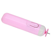 Pink Steel Curling Pen for Quilling DIY Electric Slotted Paper Crafts Tool