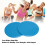 2pcs Core Sliders for Full Body Workout, Compact Round Blue Exercise Discs 4