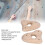 Holz-Klettergriffe, Pappelholz, texturiert 4