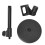 Support de bureau réglable en acier/plastique pour microphone Clip&Base 2