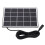 Kit de bomba de agua con panel solar 4W 5V USB 120L/h 14