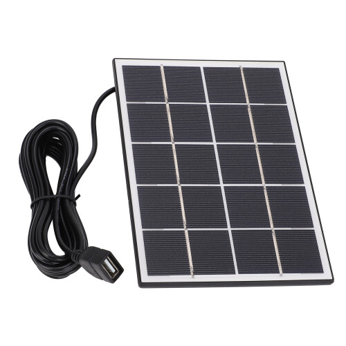 Kit de bomba de agua con panel solar 4W 5V USB 120L/h 2